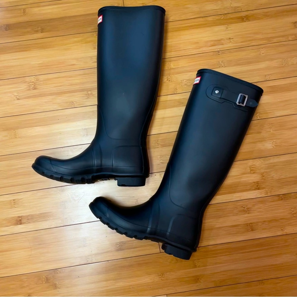 Hunter rain boots
